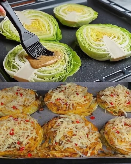 Cheesy Roasted Cabbage Steaks 670837138 1777432746569166 8876092460258912657 n
